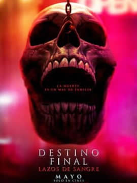 Destino Final: Lazos de Sangre
ESTRENO
Stefani, una joven con pesadillas sobre un accidente en los años 60, descubre que su abuela engañó a la muerte hace 50 años. Ahora, la muerte persigue a sus descendientes y Stefani debe romper el ciclo antes de que su familia sea la próxima.
Terror / Misterio
Duración: 1h 49mClasificación: SAM16